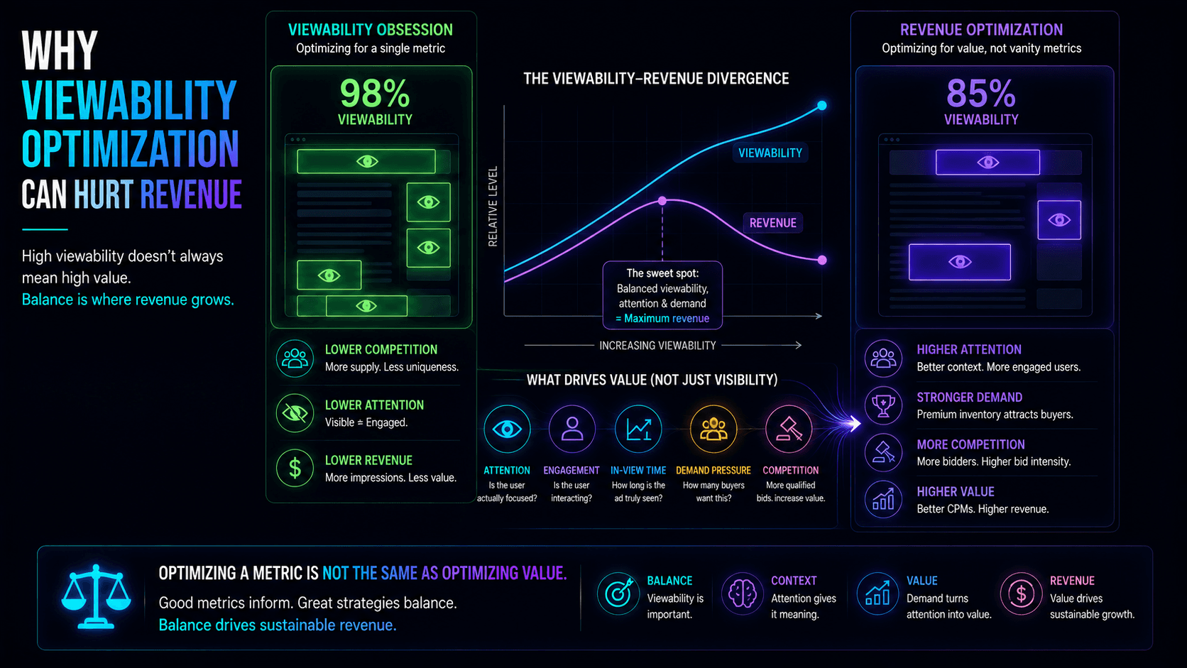 Why Viewability Optimization Can Hurt Revenue